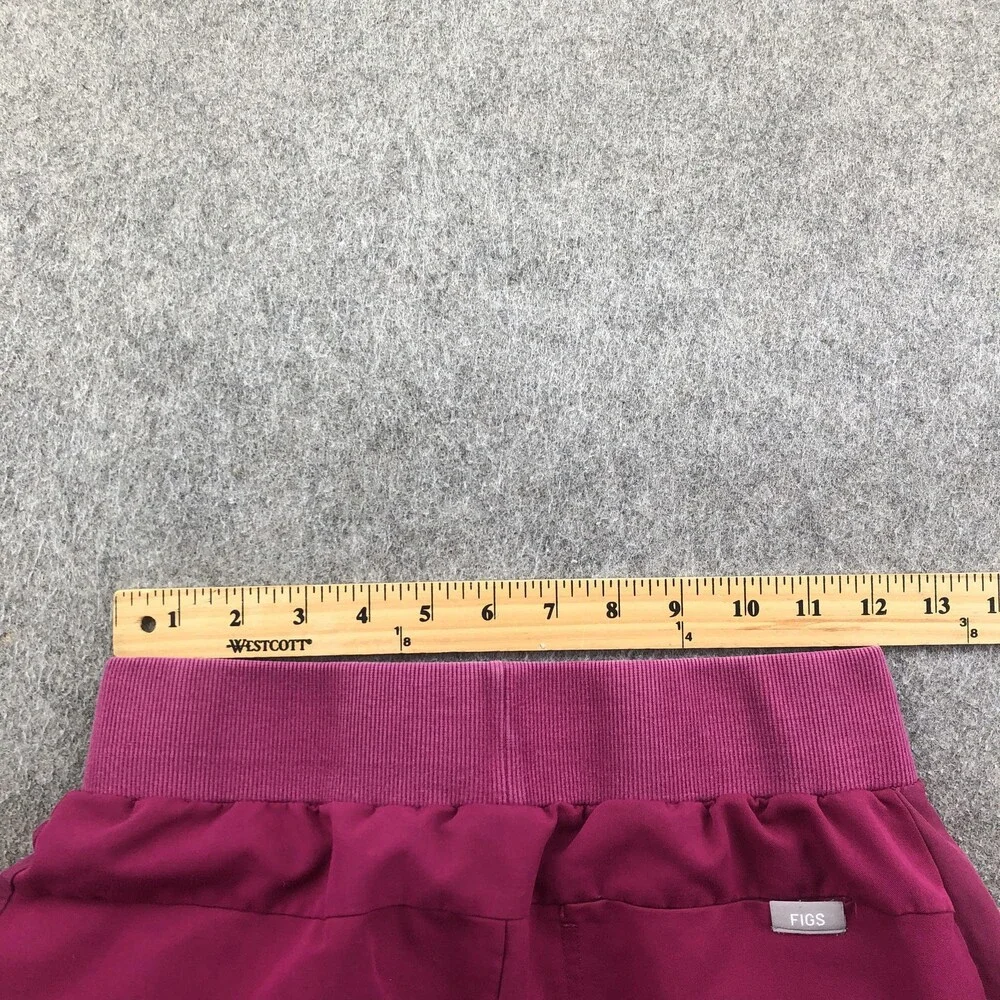 FIGS Scrub Pants Womens XS Pink Technical Collection Jogger Drawstring Nurse